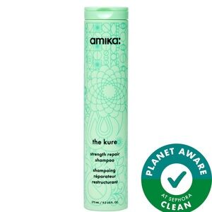 Amika The Kure Repair Shampoo in Mint Green